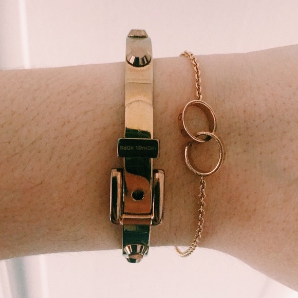 Michael Kors Jewelry - Michael Kors Gold/Rose Gold Bracelet